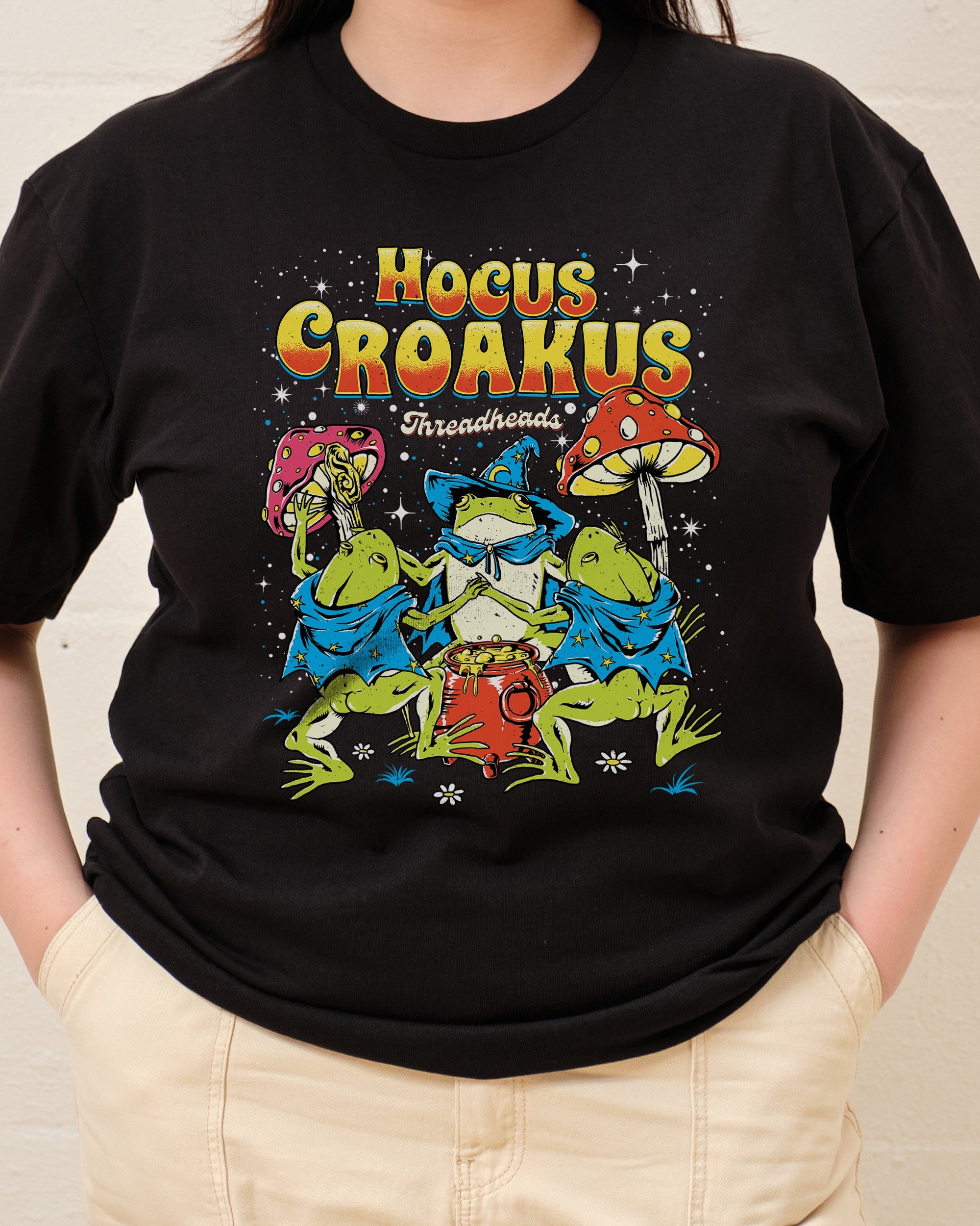 Hocus Croakus T-Shirt Australia Online Black