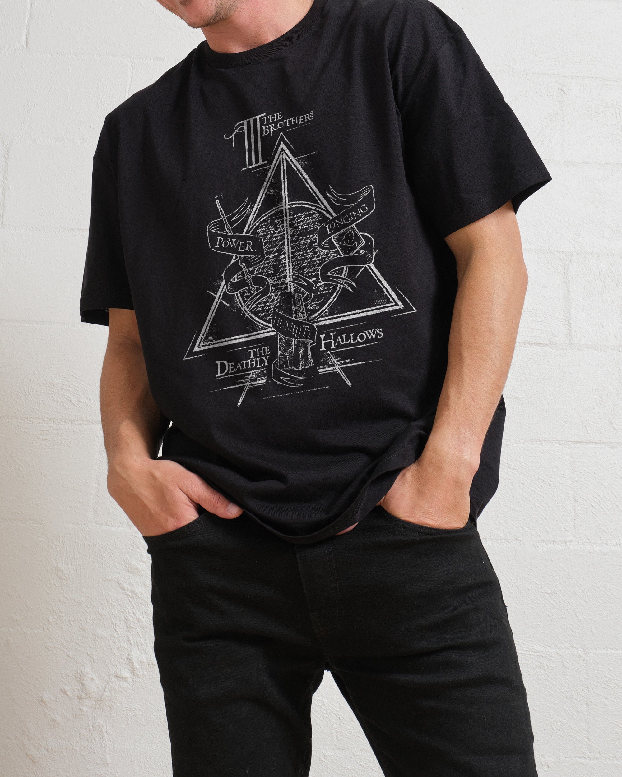 Deathly Hallows Logo Alt T-Shirt