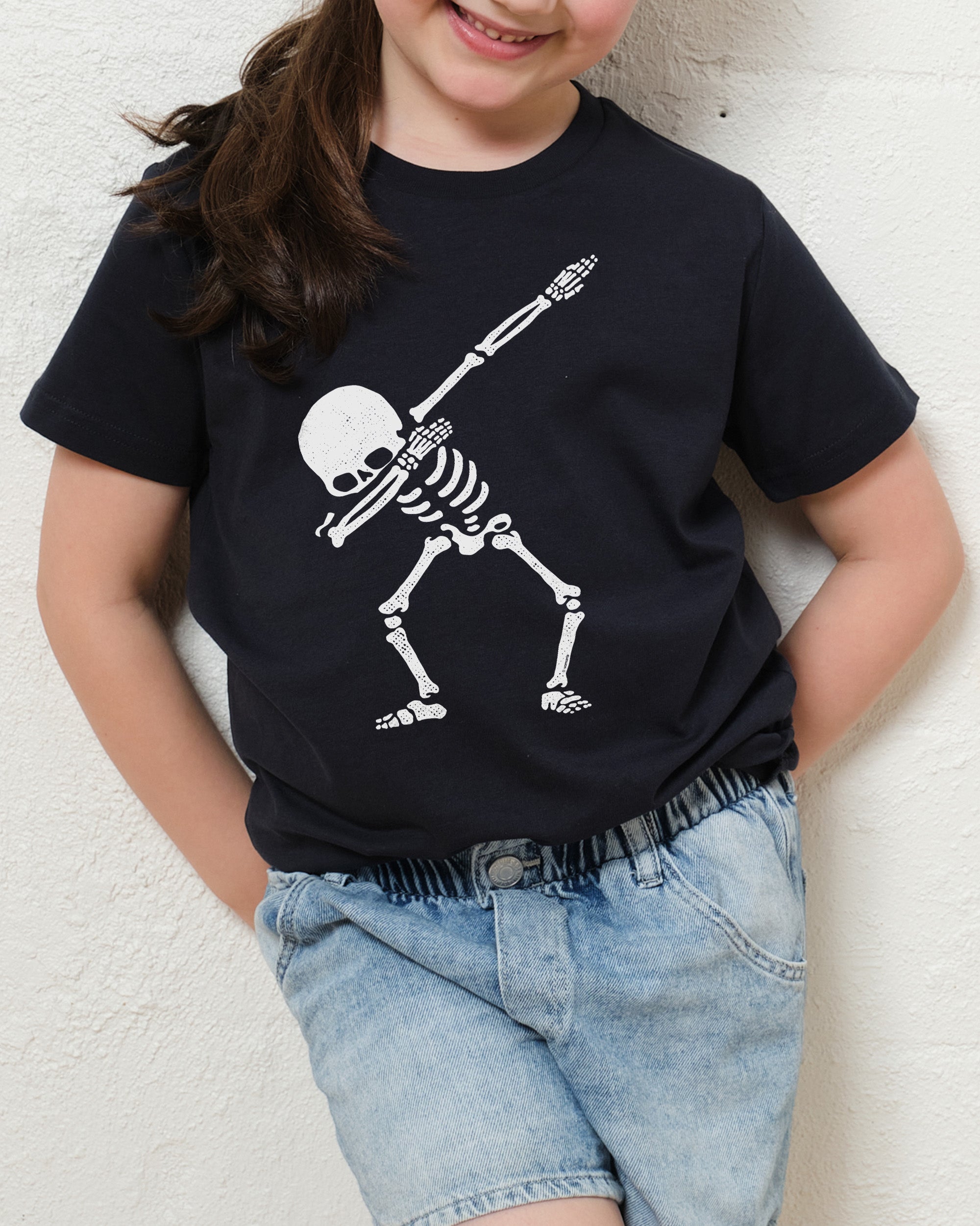 Dabbing Skeleton Kids T-Shirt