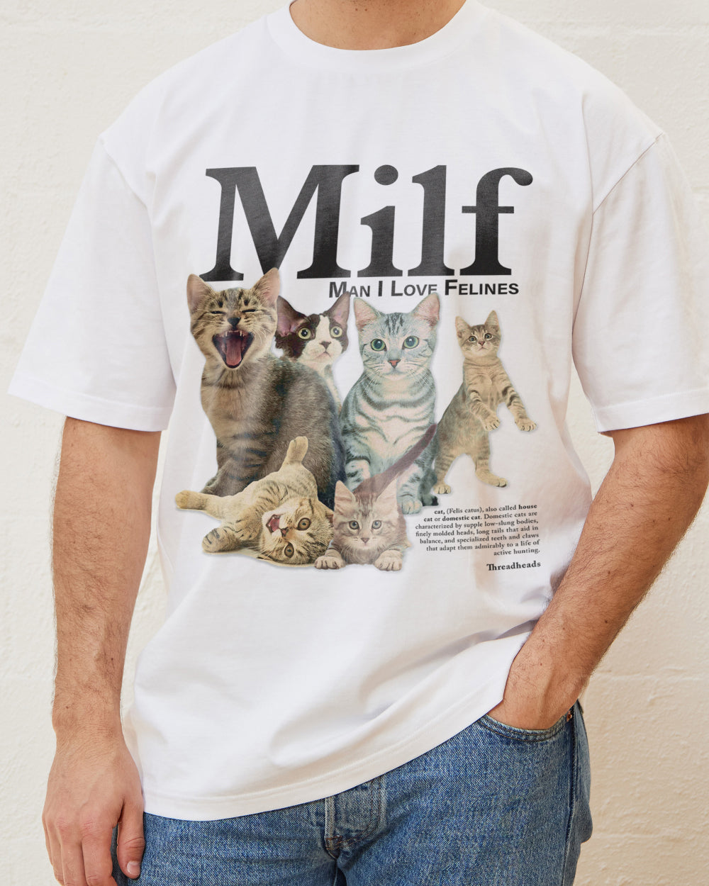 Man I Love Felines Bundle | T-Shirt, Mug & Air Freshener Bundle